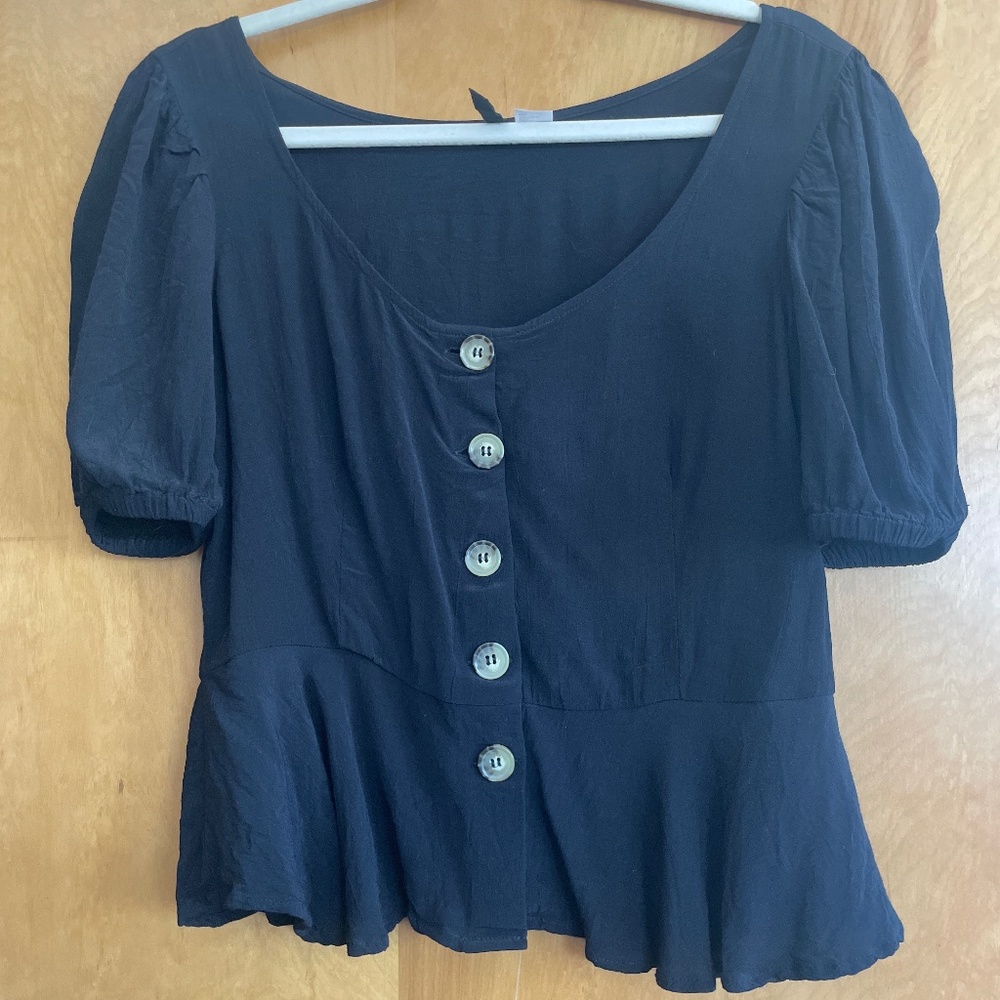 H&M Divided Button Up Blouse
